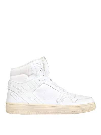 Philippe Model Great Tall Trainers In White