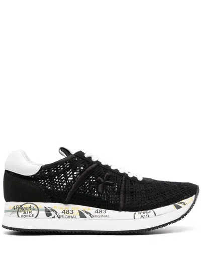 Premiata Conny 6347 Low-top Trainers In Black