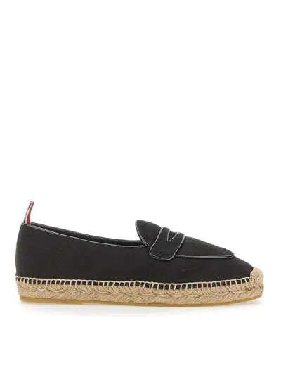 Thom Browne Varsity Penny Loafer Espadrilles In Multi-colored