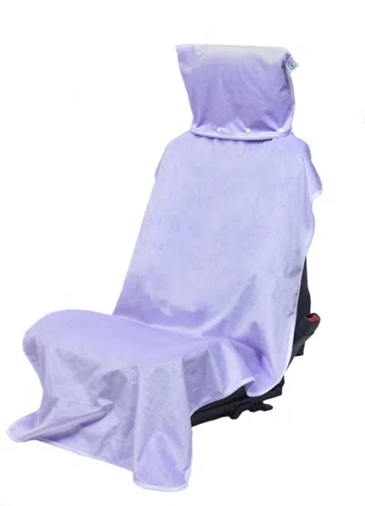 Turtle Towels Waterproof Towel/seat Protector In Lovely Lavender In Purple