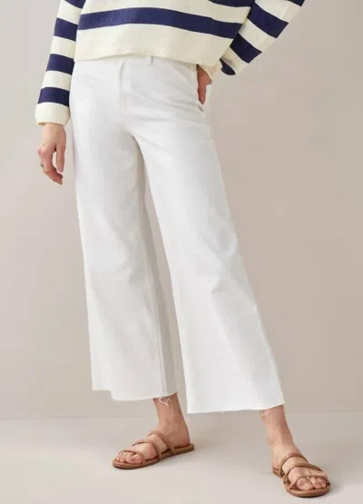 Giftcraft Giselle Wide Leg Pant In White