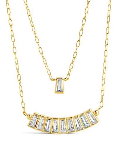Sterling Forever Lillian Necklace - Gold