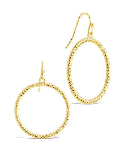 Sterling Forever Terina Dangle Earrings In Gold