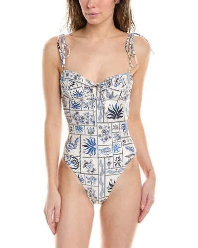 Agua Bendita Tinaja One-piece In Blue