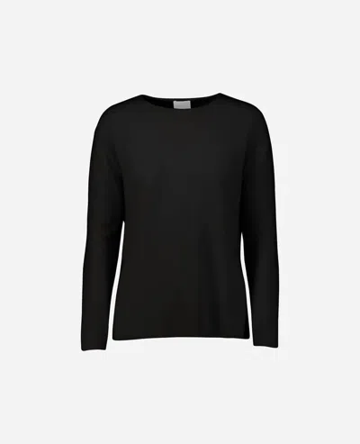 Allude Lightweight Shirt In Black