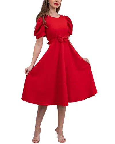 Kucugumbutik Küçüüm Butik Midi Dress In Red