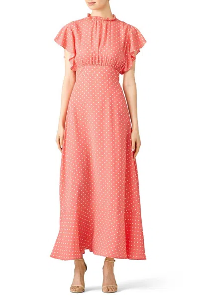 Cynthia Rowley Talia Maxi Dress In Pink
