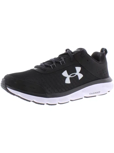 Under Armour Charged Assert 8 Mens Trainers Gym Running Shoes In Black