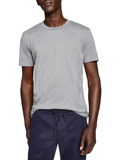 And Now This Mens Solid Basic T-shirt T-shirt In Grey
