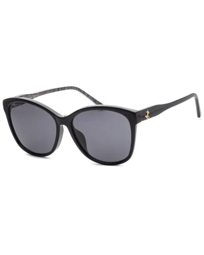 Jimmy Choo Women's Lidiefsk 59mm Sunglasses In Black
