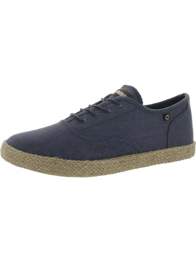 Lamo Carey Womens Canvas Espadrille Casual And Fashion Sneakers In Blue