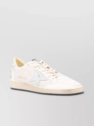 Golden Goose Super-star Mesh Sneakers In White