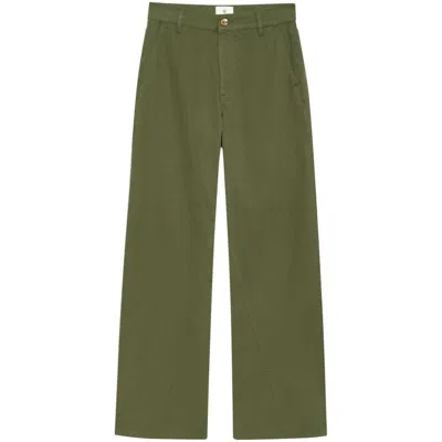 Anine Bing Trousers In Green