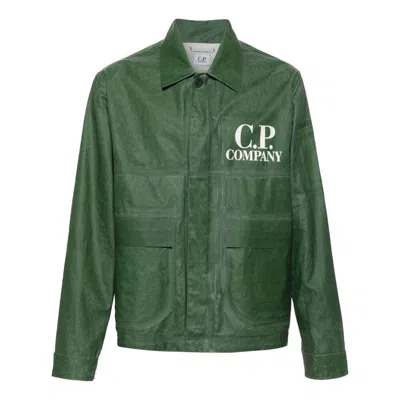 C.p. Company Outerwears In Green