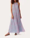 Diane Von Furstenberg Women's Adams Dress Polyester In Multicolor