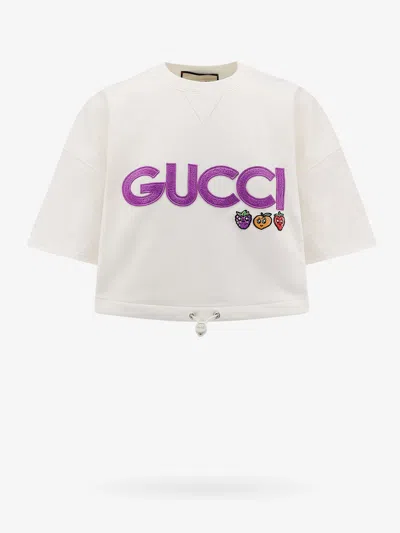 Gucci Sweatshirt In White