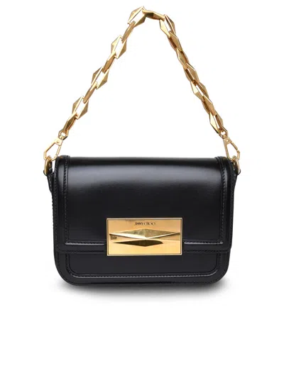 Jimmy Choo Woman Diamond Bag In Black Leather