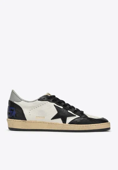 Golden Goose Db Ball Star Low-top Sneakers In White