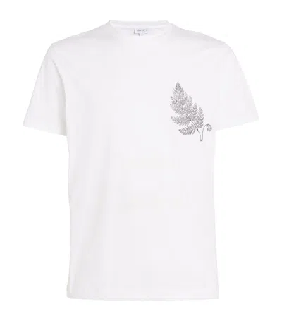 Sunspel X Katie Scott T-shirt In White