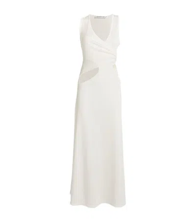 Christopher Esber Cut-out Detail Maxi Dress In White