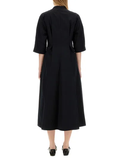 Aspesi Long Dress In Black
