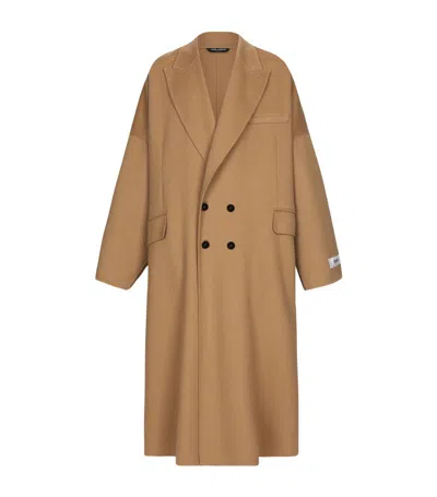 Dolce & Gabbana Oversized Trench Coat In Multi