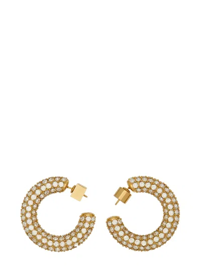 Jacquemus Hoop Earrings In Gold