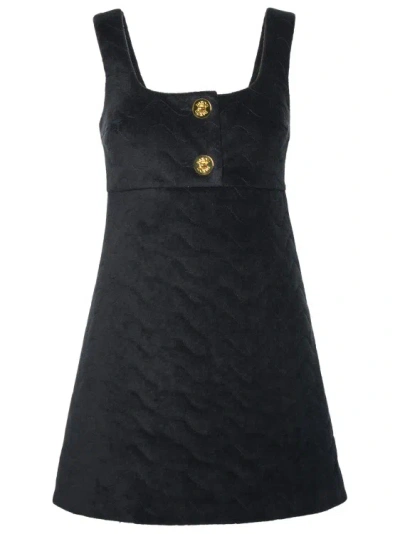 Patou Black Cotton Dress