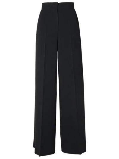 Max Mara Black Triacetate Blend Trousers