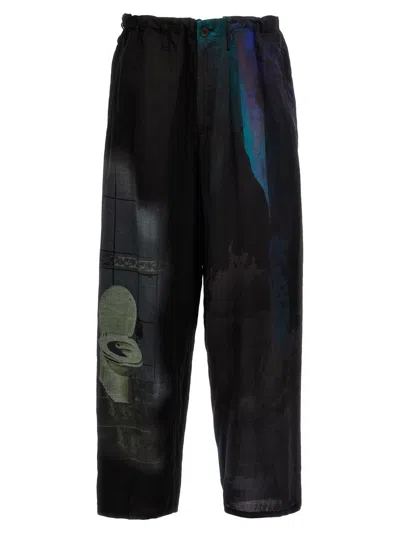 Yohji Yamamoto U-fountain Pt Pants In Black