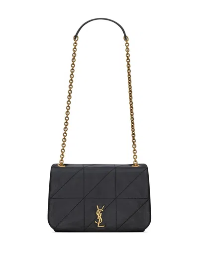 Saint Laurent Jamie 4.3 Leather Crossbody Bag In Black