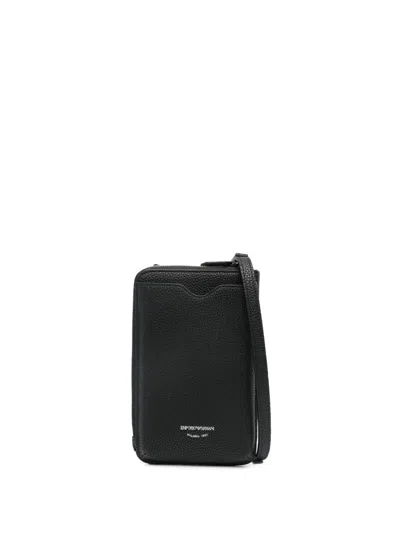 Emporio Armani Phone Case In Black