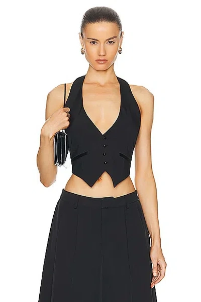 Retroféte Women's Florence Waistcoat In Black