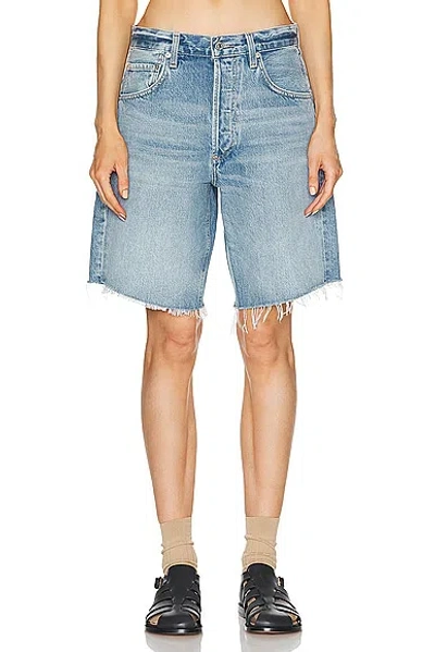 Citizens Of Humanity Ayla Shorts Gemini In Light Wash