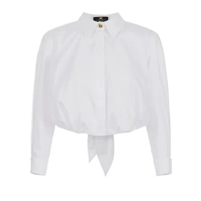 Elisabetta Franchi Shirt In Bianco