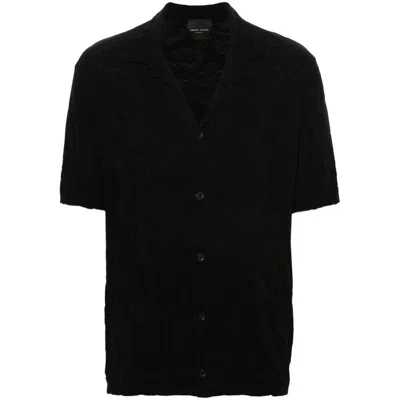 Roberto Collina Shirts In Black