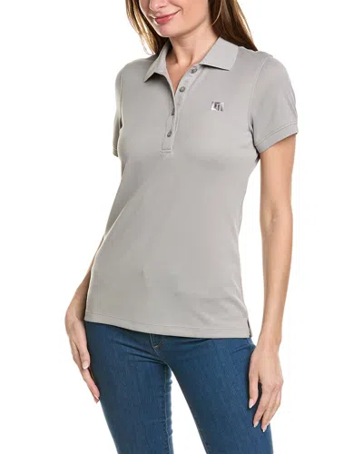 Loudmouth Heritage Polo Shirt In Grey