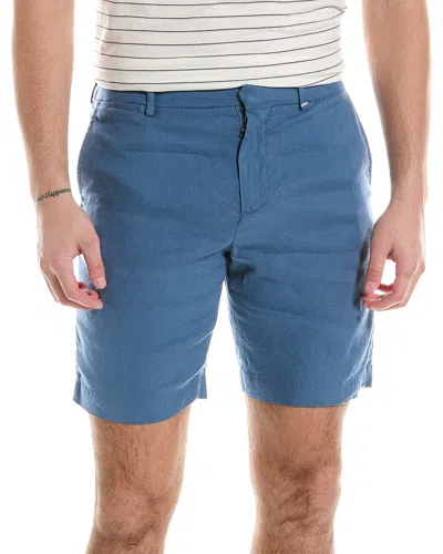 Ted Baker Linen-blend Short In Blue