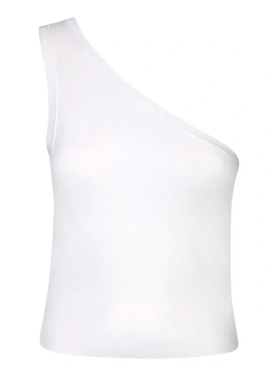 Alice And Olivia One-shoulder Top In White