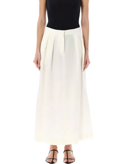 Fabiana Filippi Cotton Cargo Skirt In White