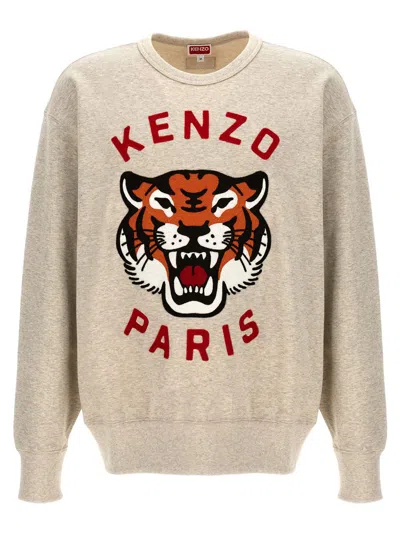 Kenzo 'lucky Tiger' Sweatshirt In Gray