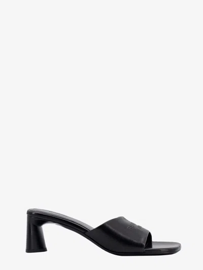 Balenciaga Duty Free 60mm Leather Mules In Black