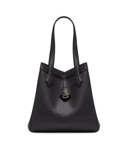 Fendi Origami Medium In Black