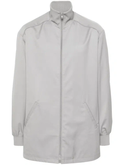 Y-3 Ref Wo Zip-up Sport Jacket In Grey