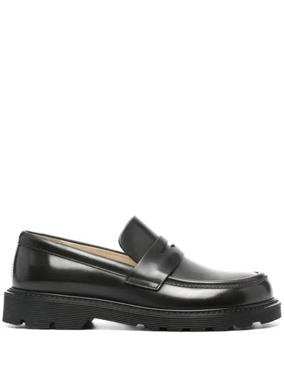 Loewe Blaze Casual Penny Loafers In Black