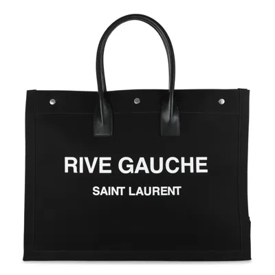 Saint Laurent Bags In Nero/bianco/nero/ner