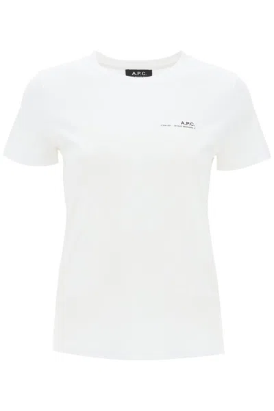 Apc Item T-shirt In White