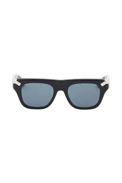 Alexander Mcqueen Punk Rivet Mask Sunglasses In Black