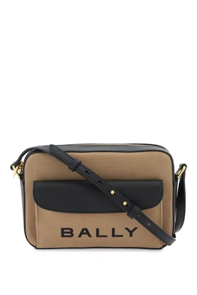 Bally 'bar' Crossbody Bag In Mixed Colours