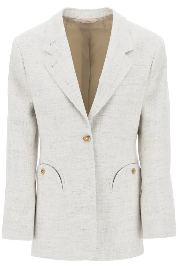 Blazé Milano Amara double-breasted corduroy blazer - Orange